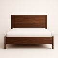 Lit en bois de noyer 160x200 cm