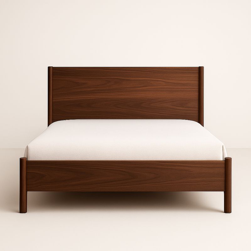 Lit en bois de noyer 160x200 cm